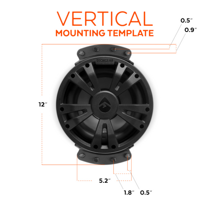 SoundExtreme 8" Golf Cart Subwoofer