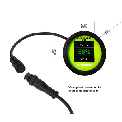 Bolt Energy 48V 160Ah "BIG" Lithium Battery Bundle for Club Car Golf Carts