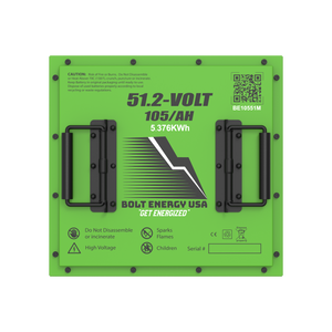 Bolt Energy 48V 105Ah "MINI" Lithium Battery Bundle for Yamaha Golf Carts
