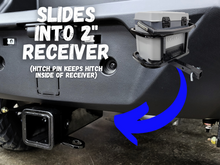 Load image into Gallery viewer, Golf Cart 2&quot; Hitch Mount Cooler Carrier (with Optional IGLOO BMX 25QT Cooler)