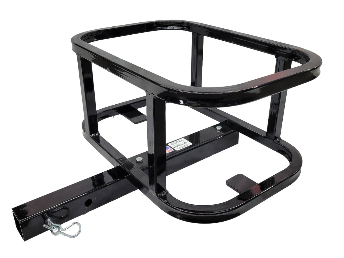 Golf Cart 2" Hitch Mount Cooler Carrier (with Optional IGLOO BMX 25QT