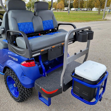 Golf Cart 2" Hitch Mount Cooler Carrier (with Optional IGLOO BMX 25QT Cooler)