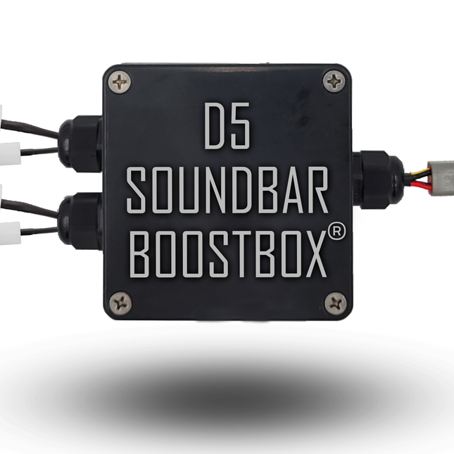 Evolution D5 Soundbar BoostBox