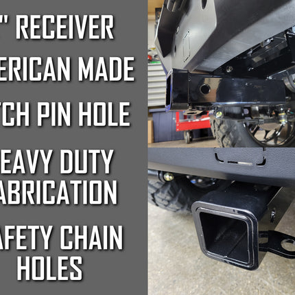 Evolution D5 Rear 2" Hitch Receiver