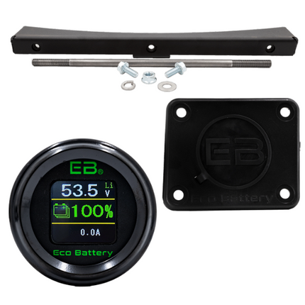 EZGO Freedom RXV 51V 105Ah - Thru Hole Eco Lithium Battery Complete Bundle