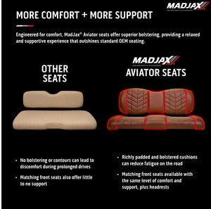 MadJax Aviator Genesis 250/300 Rear Seat Cushions