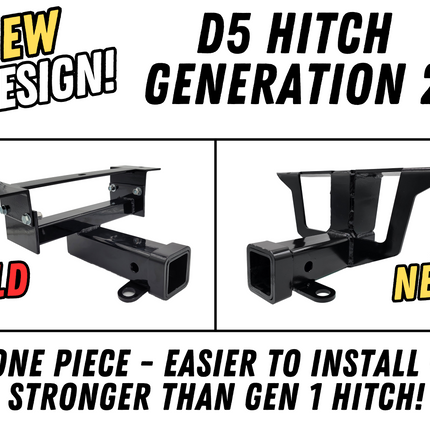 Evolution D5 Rear 2" Hitch Receiver