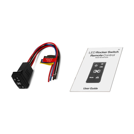 SoundExtreme LED Rocker Switch Wireless Remote Control