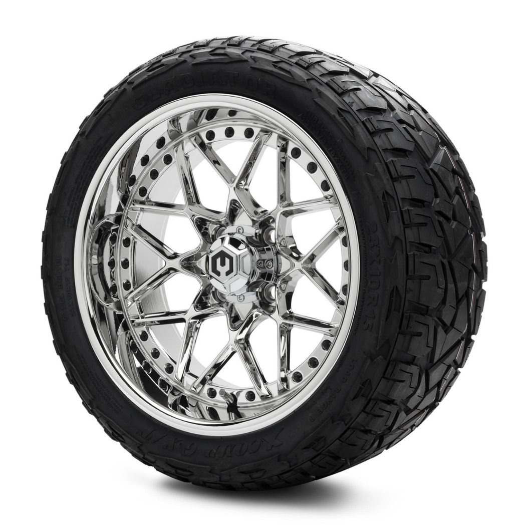 MODZ® 15-Inch Formula Chrome Wheels & 23-Inch XComp