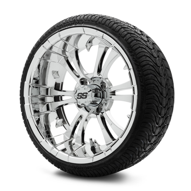 MODZ® 15-Inch Vampire Chrome Wheels & 20.5-Inch Arisun Cruze MODZ® 15-Inch Vampire Chrome Wheels & 20.5-Inch Arisun Cruze