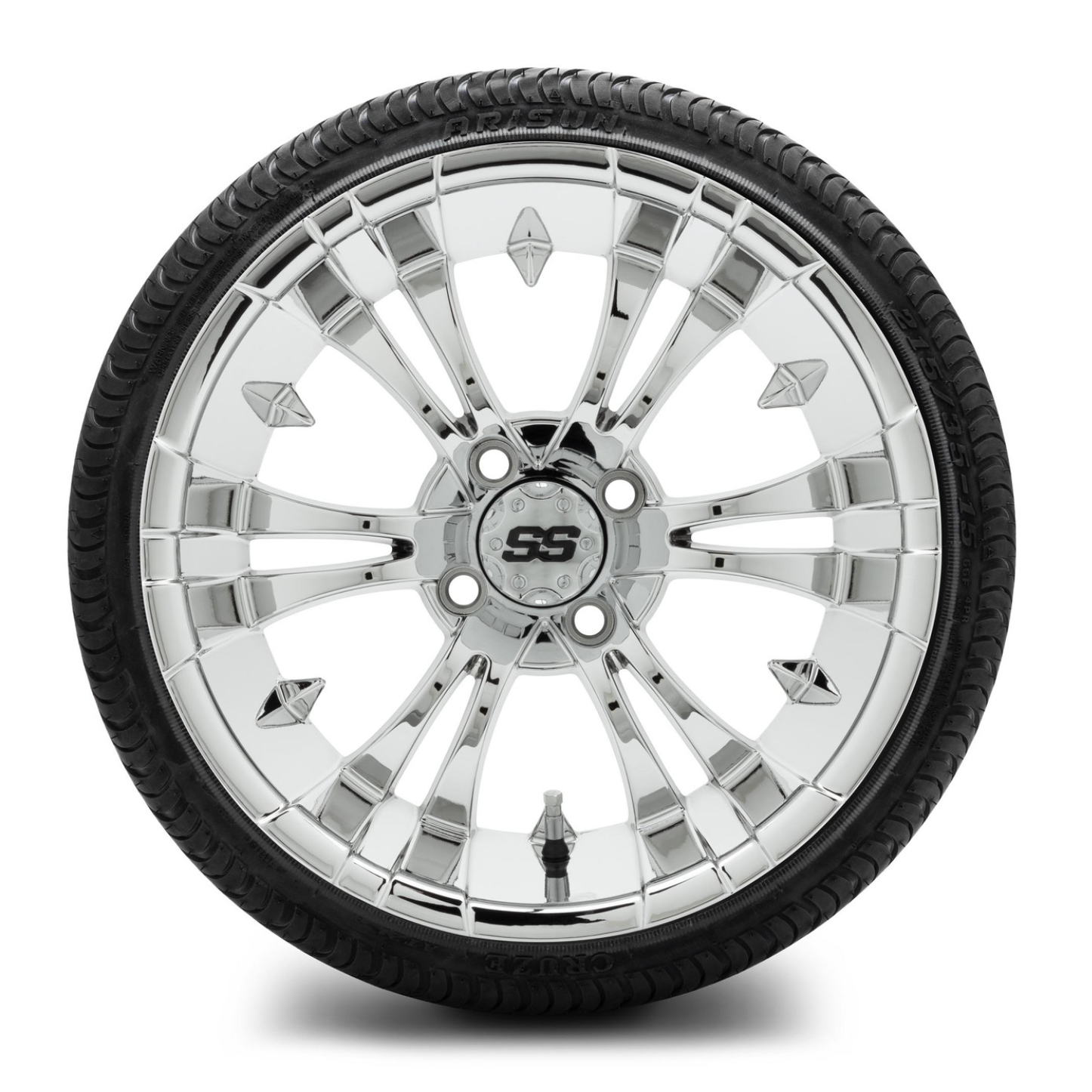 MODZ® 15-Inch Vampire Chrome Wheels & 20.5-Inch Arisun Cruze