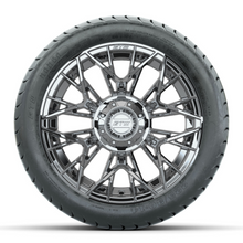 Load image into Gallery viewer, 14-Inch GTW Stellar Chrome Wheels with 225/30-14  Inch Mamba Street Tires Set of (4)