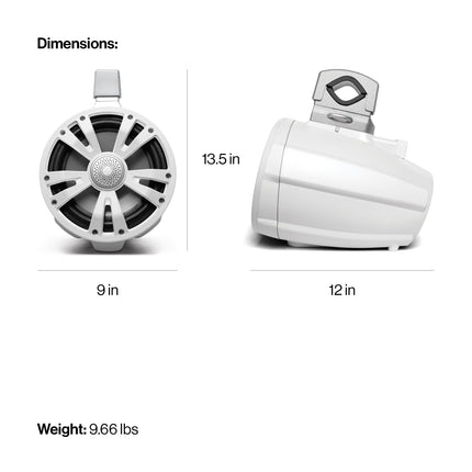 ExtremeTower Speakers ET08 - 2 Passive Extreme 8 inch Tower Speakers