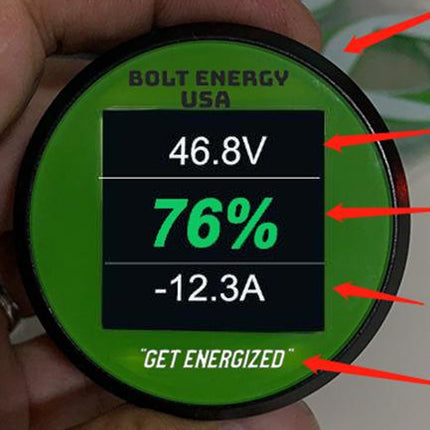 Bolt Energy 48V 105Ah "MINI" Lithium Battery Bundle for Yamaha Golf Carts