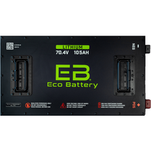 Load image into Gallery viewer, EZGO Freedom (RXV w/Metal Battery Rack) 70V 105Ah Eco Lithium Battery Complete Bundle