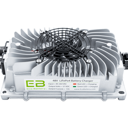 Club Car Precedent 48V (51V) 105Ah Eco Lithium Battery Complete Bundle for 2004-2008 - Thru Hole