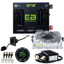 Load image into Gallery viewer, EZGO TXT 48V (51V) 72Ah Eco Lithium Battery Complete Bundle - Cube