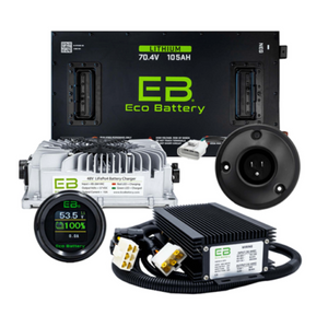 Yamaha G29/Drive 70V 105Ah Eco Lithium Battery Complete Bundle for 2007-2010