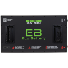 Load image into Gallery viewer, Club Car Precedent (2009-Up)/Onward/Tempo - 48V (51V) 160AH Eco LifePo4 Lithium Battery Bundle with Charger (Installation Kit Included)