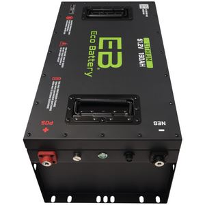 Club Car Precedent (2009-Up)/Onward/Tempo - 48V (51V) 160AH Eco LifePo4 Lithium Battery Bundle with Charger (Installation Kit Included)