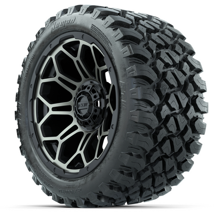 14-Inch GTW Bronze and Black Bravo Off-Road Wheels on 23-Inch GTW Nomad Steel Belted Radial DOT Tires (Set of 4)