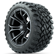 Load image into Gallery viewer, 14-Inch GTW Spyder Matte Gray Wheels with 23x10-14 GTW Nomad All-Terrain Tires (Set of 4)