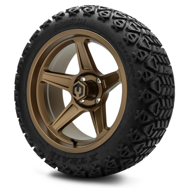 MODZ® 15-Inch Drift Matte Bronze Wheels & 23-Inch Arisun X-Trail MODZ® 15-Inch Drift Matte Bronze Wheels & 23-Inch Arisun X-Trail
