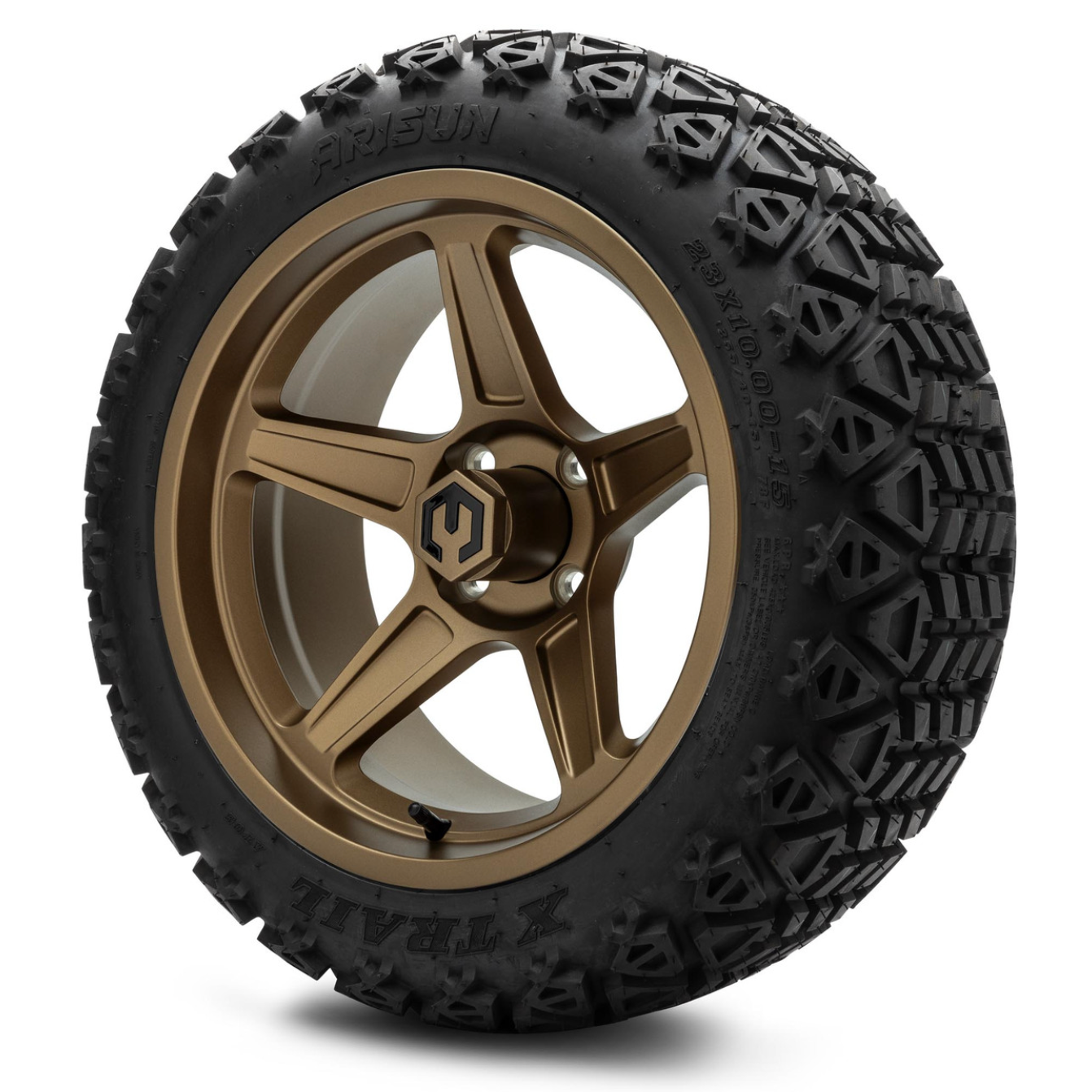 MODZ® 15-Inch Drift Matte Bronze Wheels & 23-Inch Arisun X-Trail MODZ® 15-Inch Drift Matte Bronze Wheels & 23-Inch Arisun X-Trail