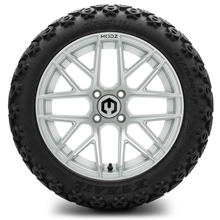 Load image into Gallery viewer, MODZ® 15-Inch Matrix Silver Wheels &amp; Off-Road 23-Inch Arisun X-Trail All-Terrain Tires Combo