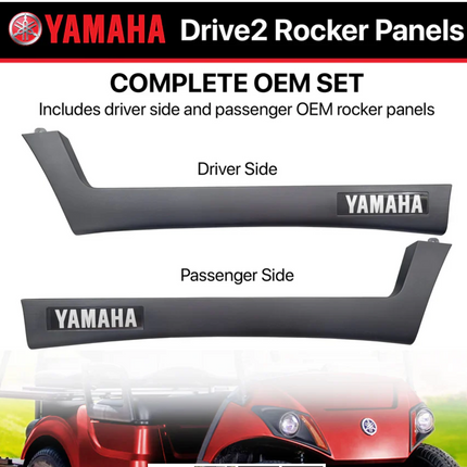 Yamaha Drive2 OEM Rocker Panel Side Skirt SET
