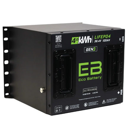 38V 105Ah Cube LiFePO4 Gen3 Battery
