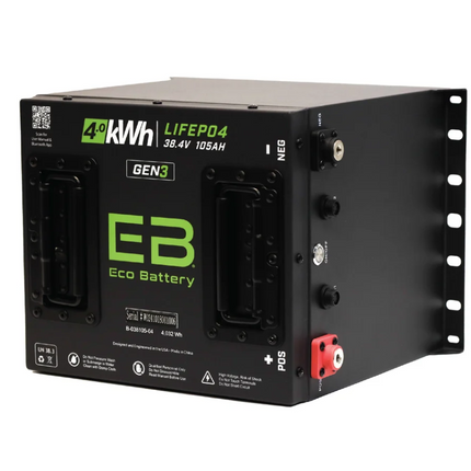 38V 105Ah Cube LiFePO4 Gen3 Battery