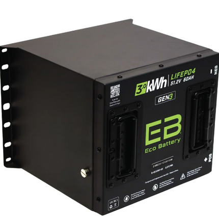 51V 60Ah Cube LiFePO4 Battery