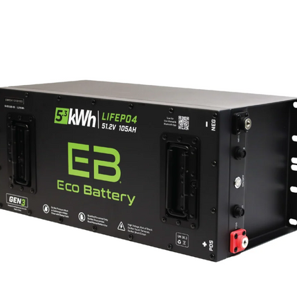 51V 105Ah Skinny LiFePO4 Gen3 Battery