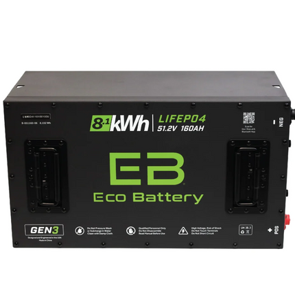 51V 160AH LiFePO4 Gen3 Battery