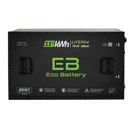 70V 165Ah LiFePO4 Gen3 Battery