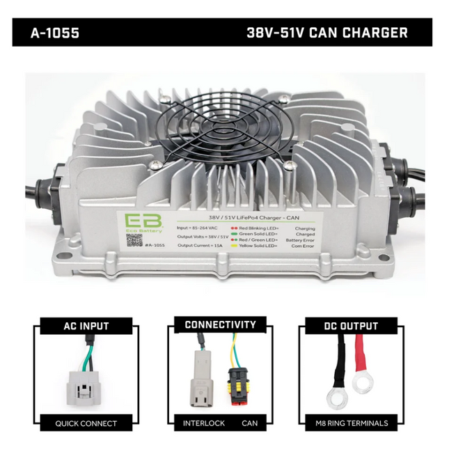 38V-51V 15A CAN Charger