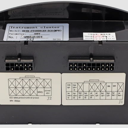 Eco Battery Display Cluster