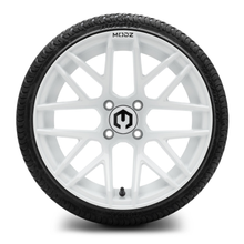 Load image into Gallery viewer, MODZ® 15-Inch Matrix Glossy White Wheels &amp; 20.5-Inch Arisun Cruze Street Tires Combo
