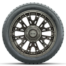 Load image into Gallery viewer, 14-Inch GTW Stellar Matte Bronze Wheels with 225/30-14  Inch Mamba Street Tires Set of (4)