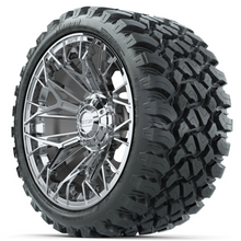 Load image into Gallery viewer, 15&quot; GTW STELLAR Chrome Wheels with 23&quot; GTW Nomad Off-Road Tires (Set of 4)