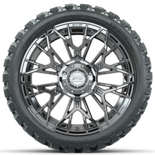 Load image into Gallery viewer, 15&quot; GTW STELLAR Chrome Wheels with 23&quot; GTW Nomad Off-Road Tires (Set of 4)