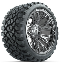 Load image into Gallery viewer, 15&quot; GTW STELLAR Chrome Wheels with 23&quot; GTW Nomad Off-Road Tires (Set of 4)