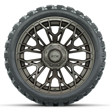 Load image into Gallery viewer, 15-Inch GTW STELLAR Matte Bronze Wheels with 23&quot; GTW Nomad Off-Road Tires (Set of 4)