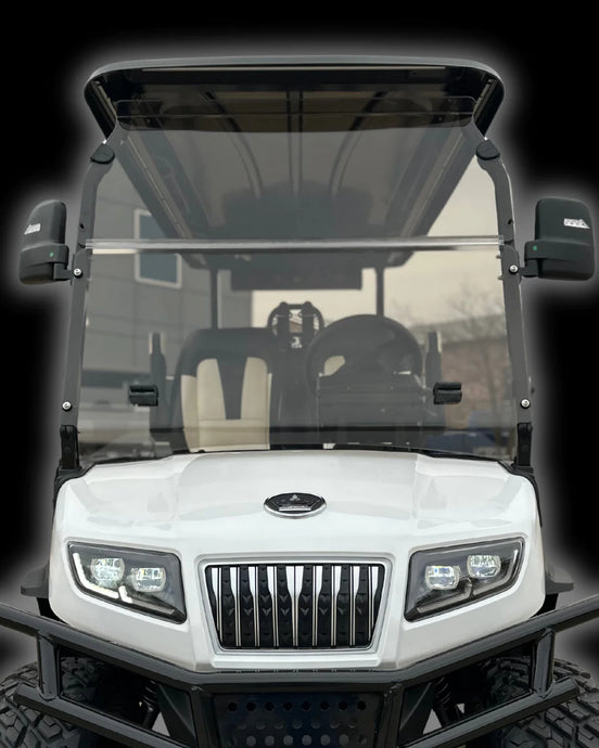 Evolution EV D5 Golf Cart Tinted Windshield