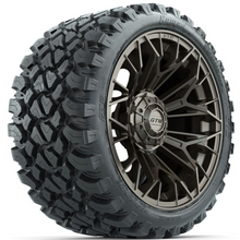 Load image into Gallery viewer, 15&quot; GTW STELLAR Matte Bronze Wheels with 23&quot; GTW Nomad Off-Road Tires (Set of 4)
