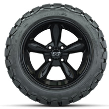 Load image into Gallery viewer, Set of (4) 14 in GTW Godfather Wheels with 22x10-14 GTW Timberwolf All-Terrain Tires