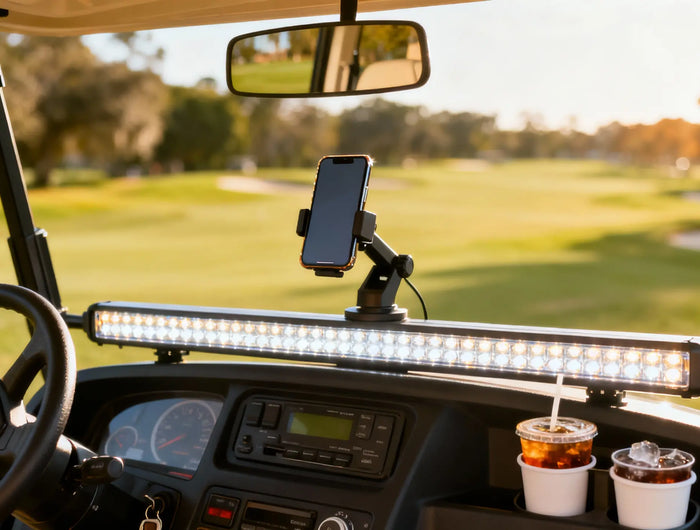 <h4><span style="text-decoration:underline">Drive Smart. Drive Secure.</span></h4><h1>Upgrade your cart. Upgrade your presence.</h1>