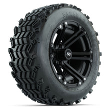 Load image into Gallery viewer, 14-inch GTW Matte Black Specter Wheels with 23&quot; Sahara Classic All-Terrain Tires (Set of 4)