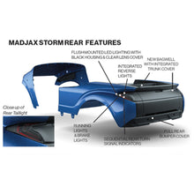 Load image into Gallery viewer, Storm Body Kit for E-Z-GO TXT Golf Carts - Black Metallic
